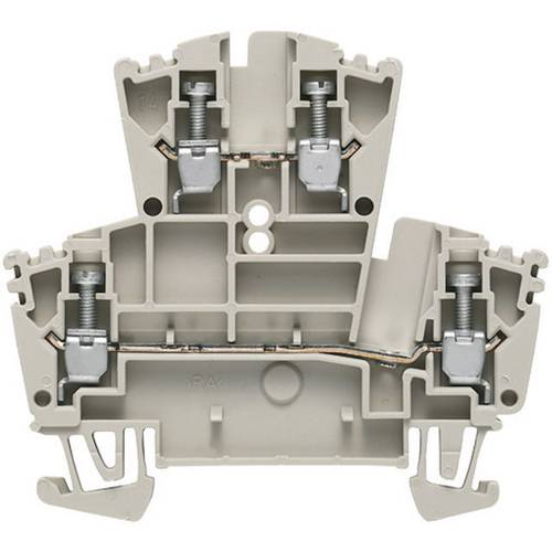 Weidmüller 1022380000-1 Doppelstockklemme Schrauben Blau 1 St.