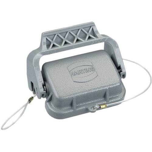 09300065423 HARTING Schutzkappe 6B Metall mit 1 Bügel für Oberteil Verliersicherung mit großer Schlaufe incl. 1 x Easy