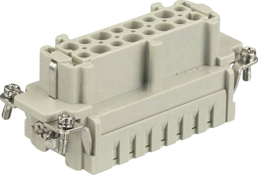 HARTING Buchseneinsatz Han® E 09 33 016 2716 16 + PE Käfigzugfeder 1 St. (09 33 016 2716)