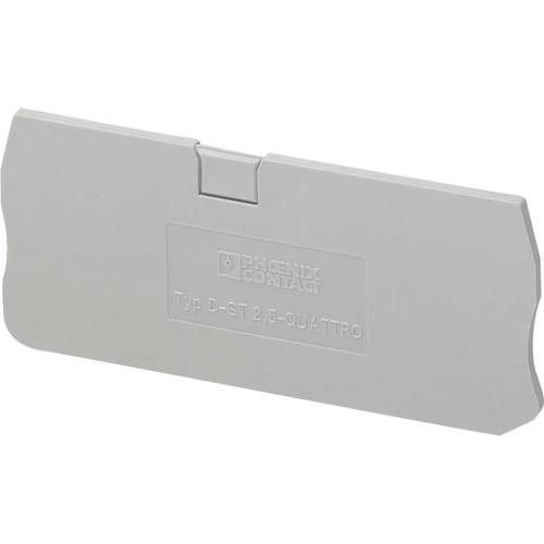 Phoenix Contact 3030514 Abschlussdeckel Passend für (Details): PT 2,5 QUATTRO Geschütz-Grau 1 St.