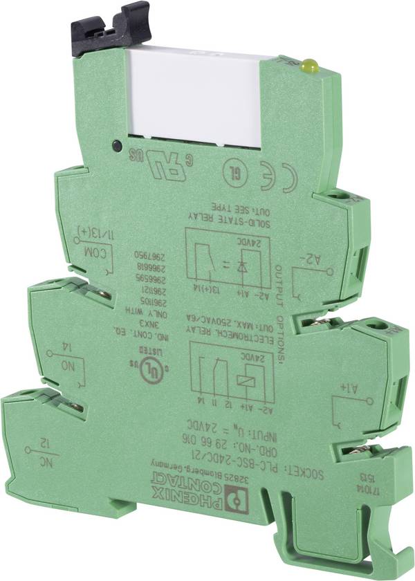 Phoenix Contact PLC-RSC- 24UC/21 Interfacerelais 24 V/DC, 24 V/AC 6 A 1 Wechsler  1 St.