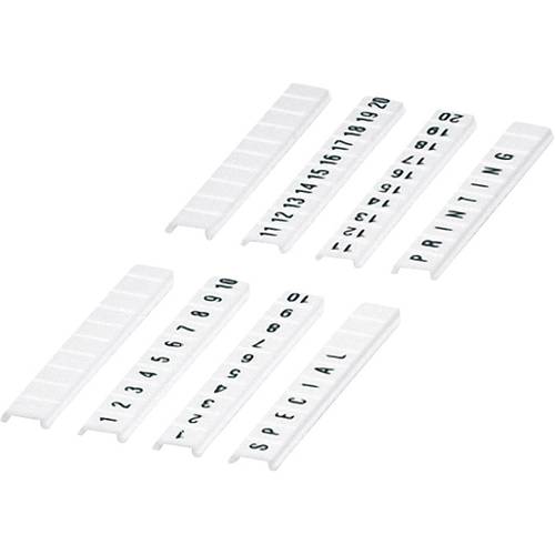 Phoenix Contact 0800284 Beschriftung Passend für (Details): Klemmenbreite 6,2 mm Weiß 1 St.