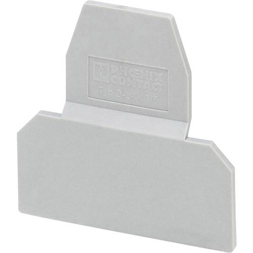 Phoenix Contact 2770024 Abschlussdeckel Passend für (Details): UKK 3/5 Grau 1 St.