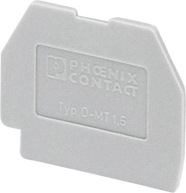 Phoenix Contact 3100321 Abschlussdeckel Passend für (Details): MT 1.5 Grau 1 St.
