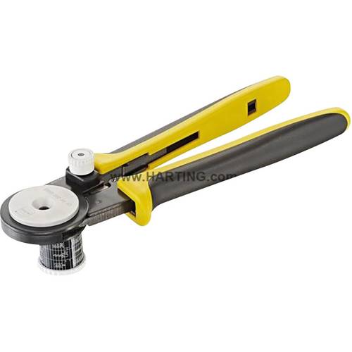 09990000888 HARTING 4-Kerb Crimpzange inkl. Positionshülsen für Kontaktart: D/E/C/Yellock Crimpkontakt Querschnitt