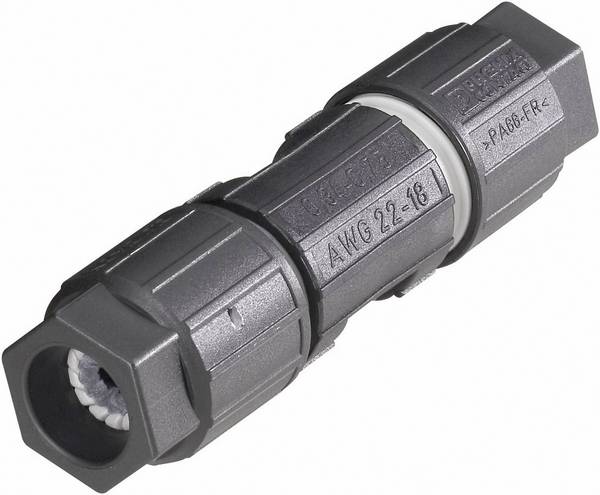 Phoenix Contact 1642153 Rundstecker Leitungsverbinder Gesamtpolzahl: 4 Serie (Rundsteckverbinder): QUICKON  1 St.