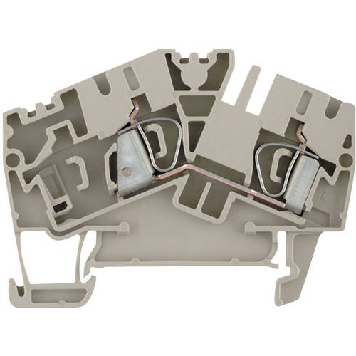 Weidmüller 1772060000-1 Durchgangsreihenklemme Zugfeder Dunkelbeige 1 St.