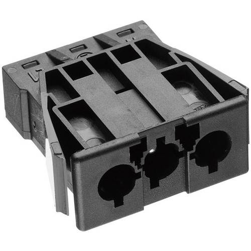 Thumbnail - Adels-Contact 168763 Netz-Steckverbinder AC Stecker, Einbau vertikal Gesamtpolzahl: 2 + PE 16 A Schwarz 1 St.