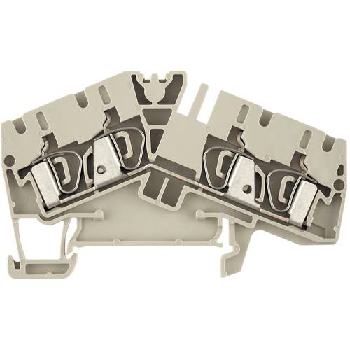 Weidmüller 1806980000-1 Durchgangsreihenklemme Zugfeder Dunkelbeige 1 St.