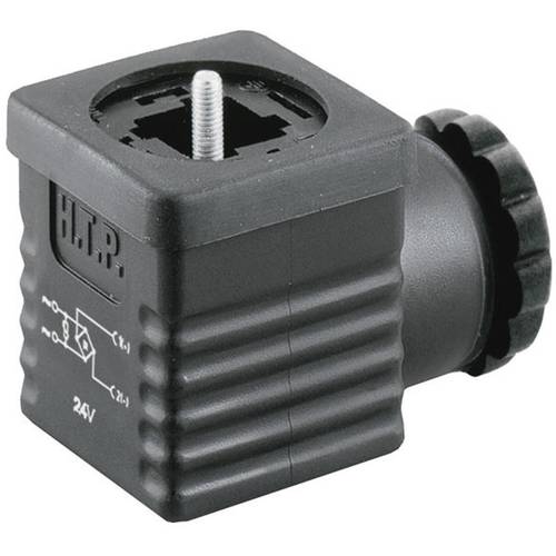 Thumbnail - Ventilstecker mit Brückengleichrichter Schwarz Pole:2 + PE G1NU2RV1 HTP Inhalt: 1 St.