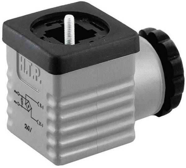 Ventilstecker mit Brückengleichrichter Grau Pole:2 + PE G1GU2RV1 HTP Inhalt: 1 St.