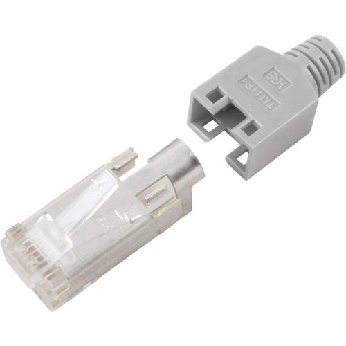 Hirose Electronic RJ45C5E-SW TM11 RJ45-Steckverbinder CAT5e Hirose TM11 RJ45C5E-SW Stecker, gerade Pole: 8P8C Schwarz 1 ...