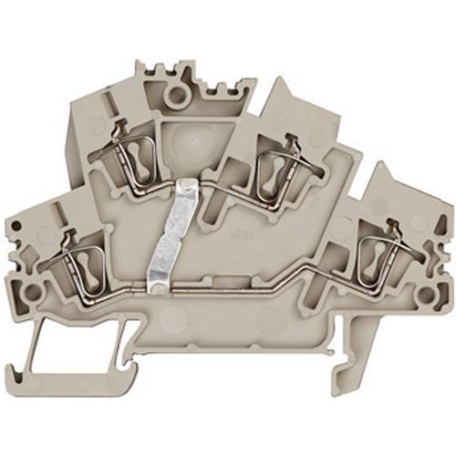 Weidmüller 1791030000-1 Mehrstockklemme Zugfeder Dunkelbeige 1 St.