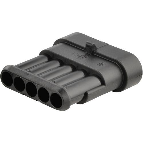TE Connectivity Stiftgehäuse-Kabel AMP-Superseal 1.5mm Series Polzahl Gesamt 5 Rastermaß: 6 mm 282107-1 1 St.