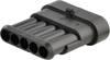 TE Connectivity Stiftgehäuse-Kabel AMP-Superseal 1.5mm Series Polzahl Gesamt 5 Rastermaß: 6 mm 282107-1 1 St.