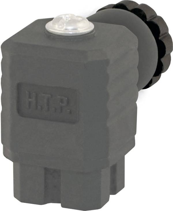 Ventilstecker Serie P3 Schwarz Pole:3 + PE P3GZ4000-6WG HTP Inhalt: 1 St.