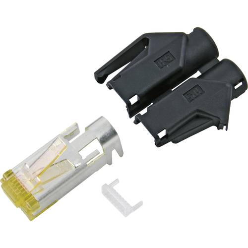 Thumbnail - Hirose Electronic RJ45C6A-GN TM31 RJ45-Steckverbinder CAT6A Hirose TM31 RJ45C6A-GN Stecker, gerade Pole: 8P8C Grün 1 St.