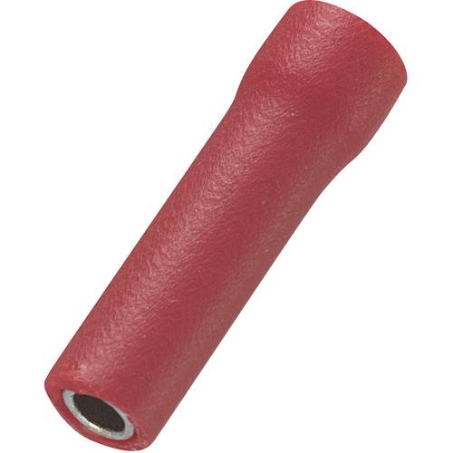 TRU COMPONENTS 745456 Stoßverbinder 0.50 mm² 1.50 mm² Vollisoliert Rot 100 St.