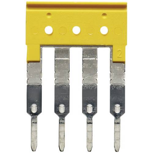 Weidmüller 1608880000-1 Querverbinder Passend für (Details): PDU 2.5/4 /3/4AN/ZIA Gelb 1 St.