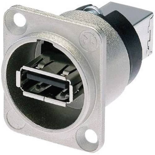 Reversible USB-Durchführung 2.0 Buchse, Einbau NAUSB-W Durchführung NAUSB-W Neutrik Inhalt: 1 St.