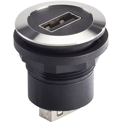 USB-Einbaubuchsen 2.0 Buchse, Einbau RRJVA_USB_AA RRJVA_USB_AA Schlegel Inhalt: 1 St.