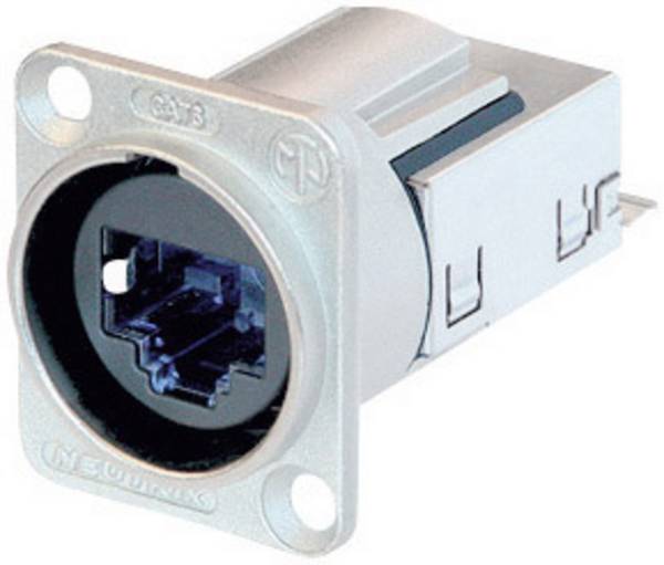 Neutrik NE8FDY-C6 EtherCon® RJ45 CAT6 Einbaubuchsen NE8FDY-C6 Buchse, Einbau NE8-FDY0-C6 Pole: 8P8C Polzahl Sensoren 8P8C Nickel 1 St.