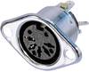Rean AV NYS324 DIN-Rundsteckverbinder Flanschbuchse, Kontakte gerade Polzahl: 3 Silber 1 St.