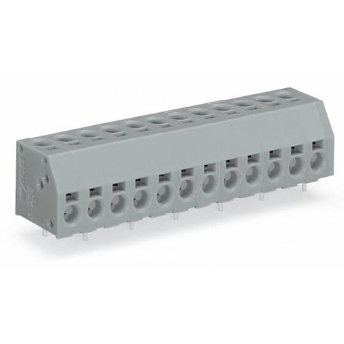 WAGO 253-102 Federkraftklemmblock Polzahl 2 Grau 400 St.