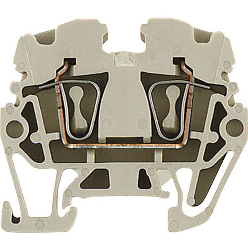 Weidmüller 1720920000-1 Durchgangsklemme 5.10 mm Zugfeder Beige 1 St.