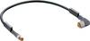 Lumberg Automation RSMV 3-RKWT 4-3-224/1M Sensor-/Aktor-Steckverbinder, konfektioniert M12 Stecker, gerade, Buchse, gewinkelt 1.00 m Polzahl Sensoren: 3 10 St.