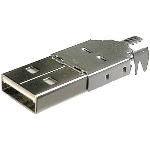 Selbstkonfektionierbarer USB A-Steckverbinder Stecker, gerade 10120098 USB A 10120098 BKL Electronic Inhalt: 1 St.