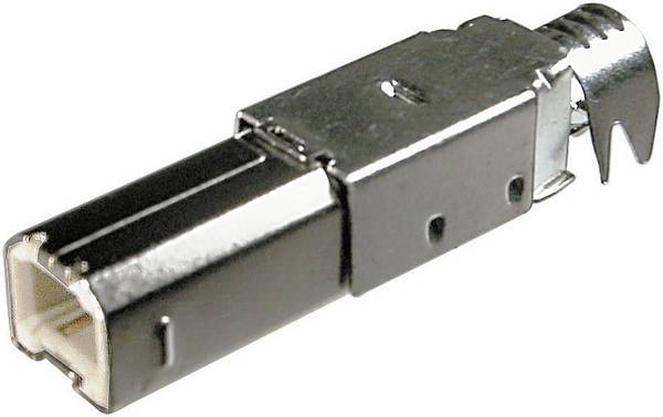 Selbstkonfektionierbarer USB B-Steckverbinder Stecker, gerade 10120099 USB B 10120099 BKL Electronic Inhalt: 1 St.