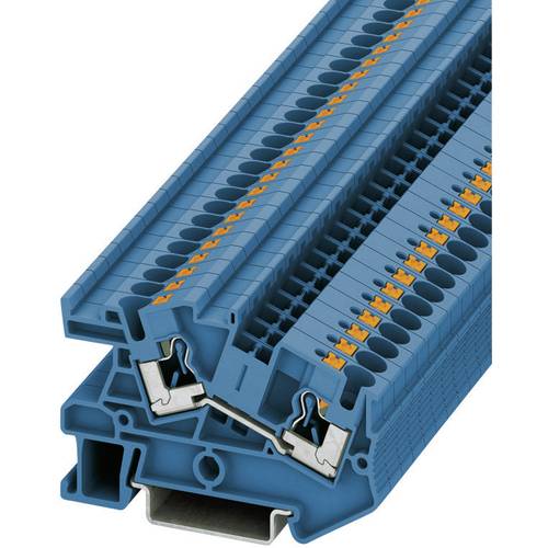 Phoenix Contact 3213971 Installationsklemme 6.2 mm Schnellanschluss Blau 1 St.