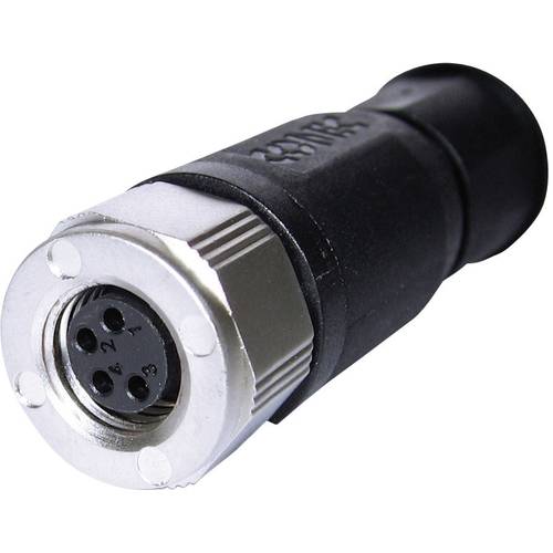 Thumbnail - Conec 42-00008 Sensor-/Aktor-Steckverbinder, unkonfektioniert M8 Buchse, gerade Polzahl Sensoren: 4 1 St.