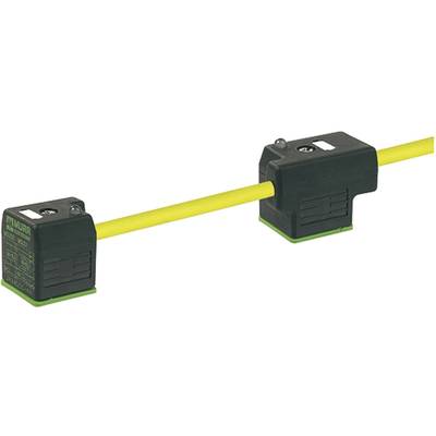 Doppel-Ventilstecker mit Anschlussleitung Schwarz MSUD Pole:3 7000-58021-6270150 Murrelektronik Inhalt: 1 St.