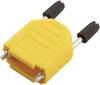 MH Connectors MHDPPK15-Y-K 6353-0105-02 D-SUB Gehäuse Polzahl: 15 Kunststoff 180 ° Gelb 1 St.