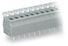 WAGO 255-406 Federkraftklemmblock 2.50 mm² Polzahl 6 Grau 140 St.