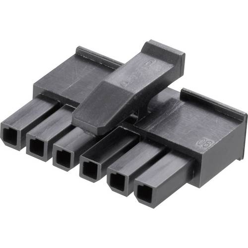 Thumbnail - TE Connectivity Buchsengehäuse-Kabel Micro-MATE-N-LOK Polzahl Gesamt 4 Rastermaß: 3 mm 1445022-4 1 St.