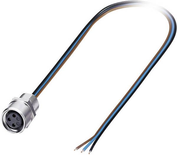 Phoenix Contact 1500350 Sensor-/Aktor-Einbausteckverbinder M8 Buchse, Einbau 0.5 m Polzahl Sensoren: 3 1 St.