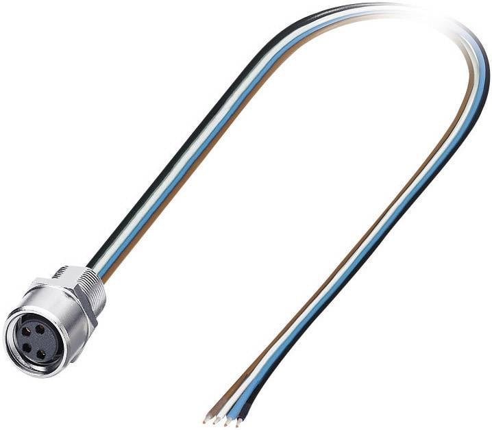 Phoenix Contact 1523476 Sensor-/Aktor-Einbausteckverbinder M12 Buchse, Einbau 0.50 m Polzahl Sensoren: 8 1 St.