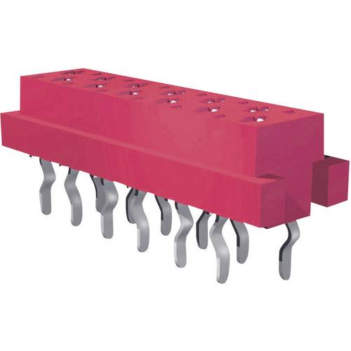 TE Connectivity Buchsengehäuse-Platine Micro-MaTch Polzahl Gesamt 6 Rastermaß: 1.27 mm 7-215079-6 1 St.