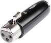 Hicon HI-X3MX3-FM XLR-Adapter XLR-Buchse - Mini-XLR-Stecker 1 St.