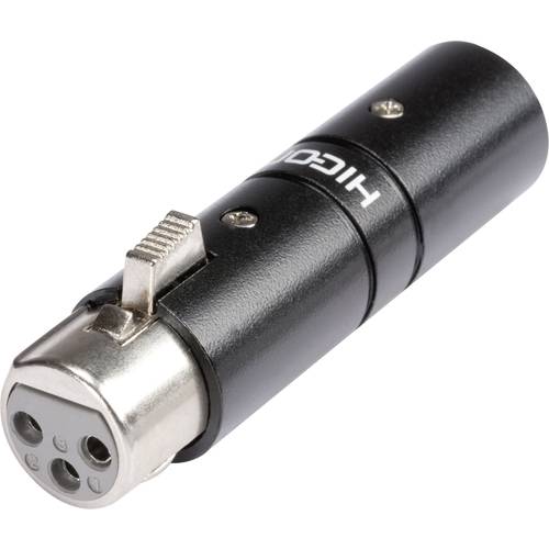 Hicon HI-X3X3-FM XLR-Adapter XLR-Stecker - XLR-Buchse 1 St.