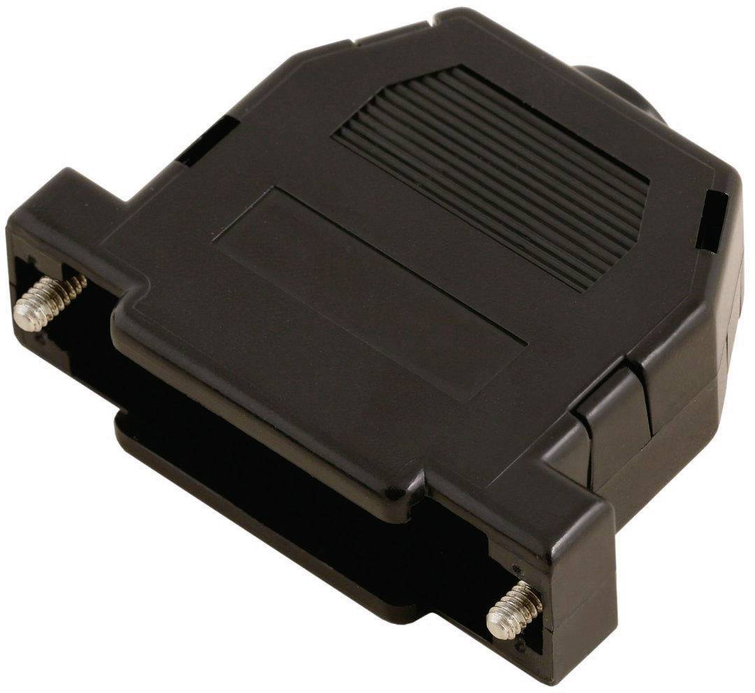 MH Connectors 2360-0101-01 2360-0101-01 D-sub behuizing Aantal polen: 9 Kunststof 180 &deg; Zwart 1 stuk(s)
