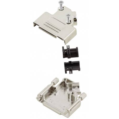 Thumbnail - MH Connectors MHD45ZK-15-RA-K 6560-0106-12 D-SUB Gehäuse Polzahl: 15 Metall 45 ° Silber 1 St.