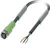 Phoenix Contact 1669712 Sensor-/Aktor-Steckverbinder, konfektioniert M8 Buchse, gerade 1.50 m Polzahl Sensoren: 3 1 St.