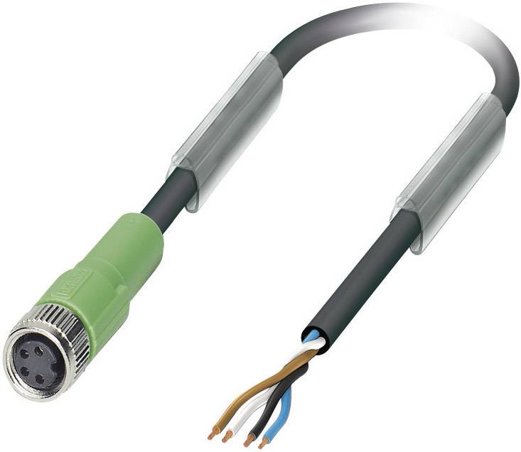 PHOENIX CONTACT Sensor-/Aktor-Kabel Pole: 4 SAC-4P- 1,5-PUR/M 8FS Inhalt: 1 St. (1681842)