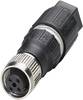 Phoenix Contact 1641772 Sensor-/Aktor-Steckverbinder, unkonfektioniert M12 Buchse, gerade Polzahl Sensoren: 4 1 St.