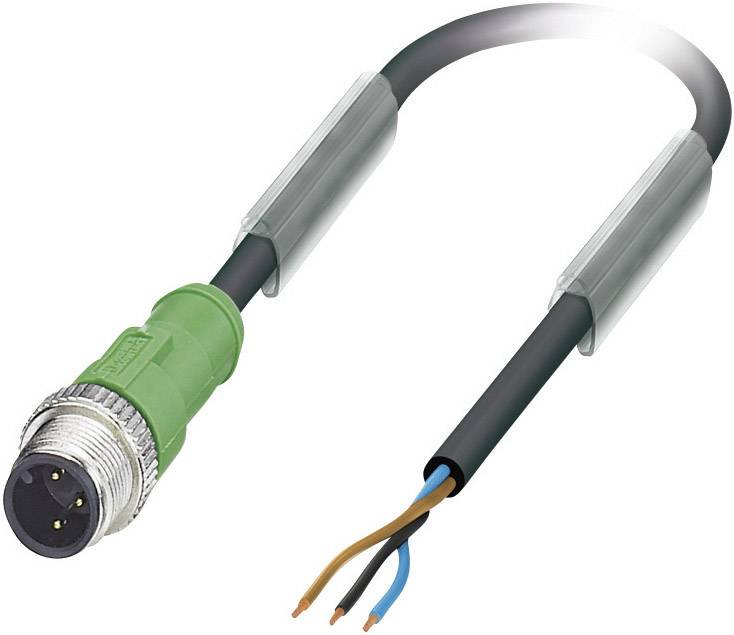 PHOENIX CONTACT Sensor-/Aktor-Kabel Pole: 3 SAC-3P-M12MS/1,5-PUR Inhalt: 1 St. (1668014)