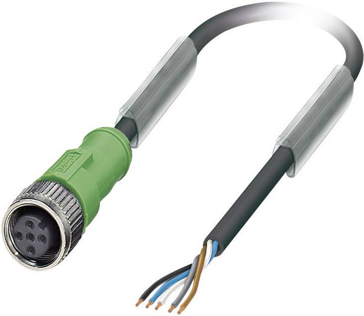 PHOENIX CONTACT Sensor-/Aktor-Kabel Pole: 5 SAC-5P- 3,0-PUR/M12FS Inhalt: 1 St. (1669835)